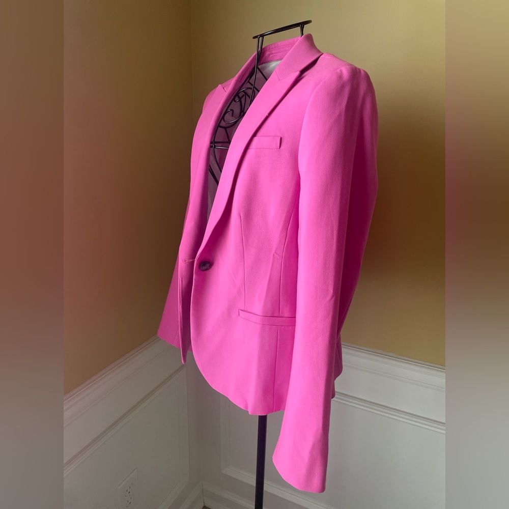 Banana Republic Vibrant Pink Blazer - Picture 2 of 6